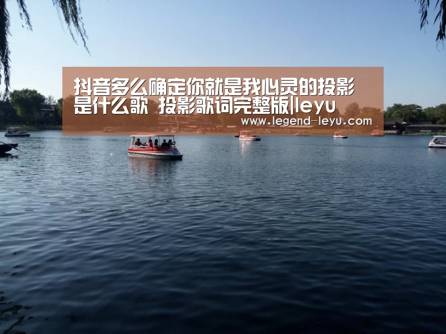 抖音多么确定你就是我心灵的投影是什么歌 投影歌词完整版|leyu(图1) 抖音多么确定你就是我心灵的投影是什么歌 投影歌词完整版|leyu(图1)